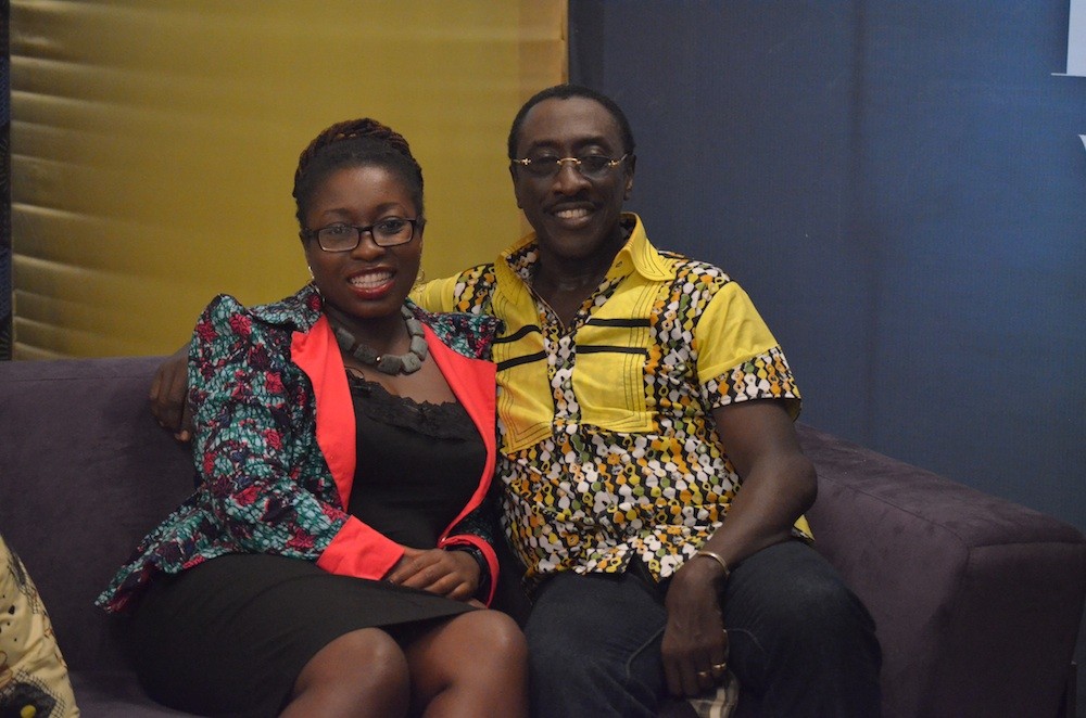 Nana Darkoa (left) with KSM