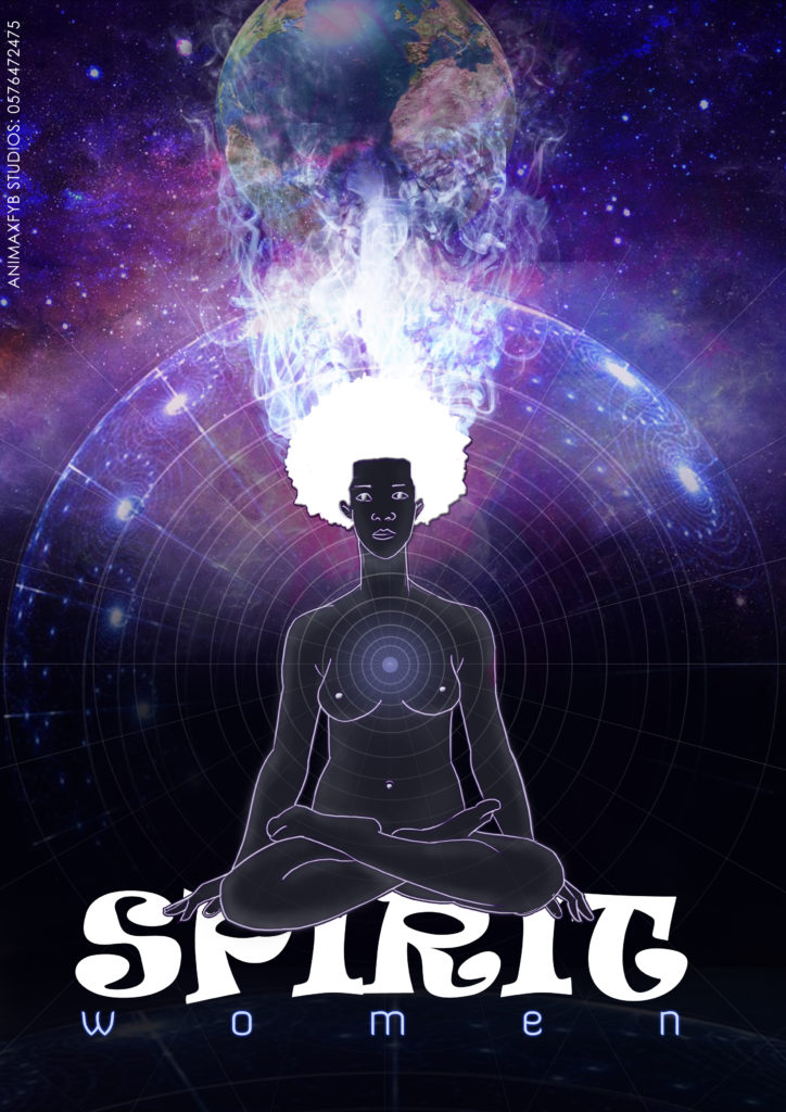Spirit Women graphic created for Adventures by AnimaxFYB Studios.